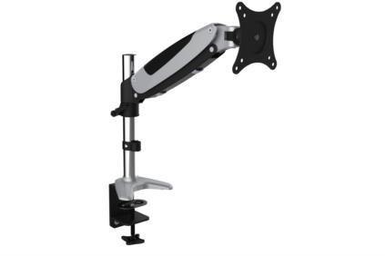 Ramię biurkowe pojedyncze z zaciskiem Digitus, 1xLCD, max. 27", max. 8kg, uchylno-obrotowe 360° PIVOT Ramię biurkowe pojedyncze z zaciskiem Digitus, 1xLCD, max. 27", max. 8kg, uchylno-obrotowe 360° PIVOT