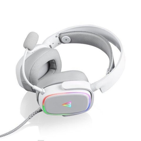 Słuchawki z mikrofonem Modecom MC-899 PROMETHEUS Gaming, białe Słuchawki z mikrofonem Modecom MC-899 PROMETHEUS Gaming, białe