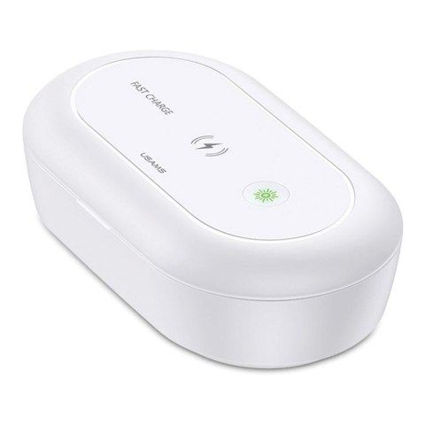 Sterylizator UV Usams US-ZB138 z ładowarką indukcyjną 10W Sterylizator UV Usams US-ZB138 z ładowarką indukcyjną 10W
