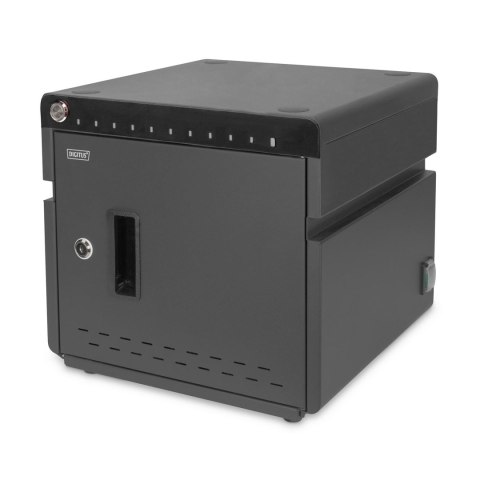 Szafa mobilna DIGITUS desktopowa do ładowania notebooków/tabletów do 14" z UV-C i USB-C Szafa mobilna DIGITUS desktopowa do ładowania notebooków/tabletów do 14" z UV-C i USB-C