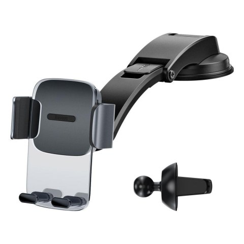 Uchwyt samochodowy Baseus 2w1 do telefonu, na kokpit i do kratki Easy Control Clamp SUYK000001 Uchwyt samochodowy Baseus 2w1 do telefonu, na kokpit i do kratki Easy Control Clamp SUYK000001