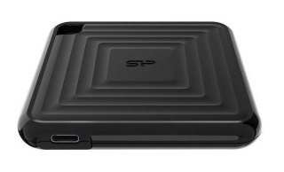 Dysk zewnętrzny SSD Silicon Power PC60 2TB USB-C (540/500 MB/s) czarny