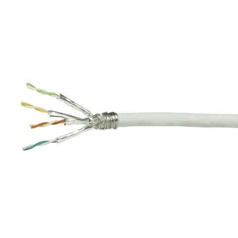 Kabel S/FTP LogiLink CPV0054 kat.7 miedź, drut, 100m Kabel S/FTP LogiLink CPV0054 kat.7 miedź, drut, 100m