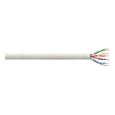 Kabel U/UTP LogiLink CQ2100U kat.6 miedź, drut, 100m Kabel U/UTP LogiLink CQ2100U kat.6 miedź, drut, 100m