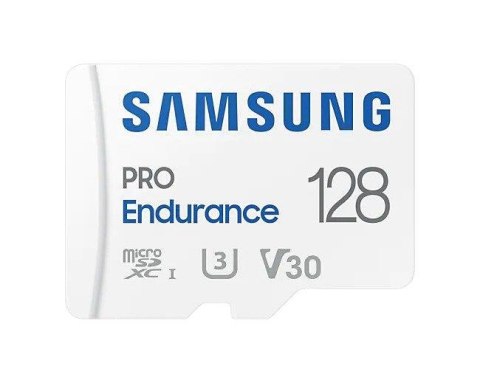 Karta pamięci Samsung PRO Endurance microSDXC 128GB (100/40 MB/s) + adapter Karta pamięci Samsung PRO Endurance microSDXC 128GB (100/40 MB/s) + adapter
