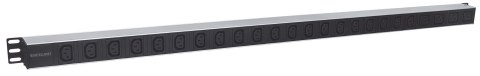 Listwa zasilająca Intellinet Rack pionowa, 24 gniazda: 20x C13 + 4x C19, kabel 2m Listwa zasilająca Intellinet Rack pionowa, 24 gniazda: 20x C13 + 4x C19, kabel 2m