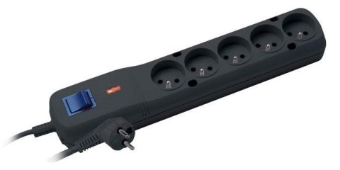 Listwa zasilająca Lestar LF-530WA 5+ 3m szara Listwa zasilająca Lestar LF-530WA 5+ 3m szara