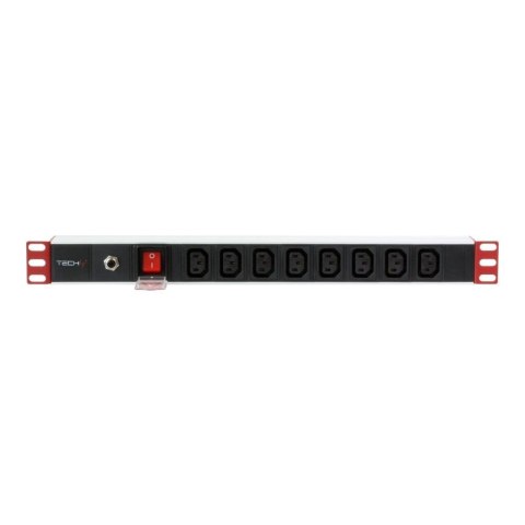 Listwa zasilająca Techly Rackowa 1U 4 8xC13 2m Listwa zasilająca Techly Rackowa 1U 4 8xC13 2m