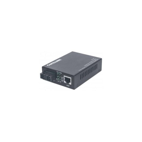 Media konwerter Intellinet Gigabit 10/100/1000Base-T RJ45 na 1000Base-LX SC jednomodowy, 20 km Media konwerter Intellinet Gigabit 10/100/1000Base-T RJ45 na 1000Base-LX SC jednomodowy, 20 km