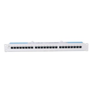 Patch panel Intellinet 24 porty, 1U, Cat.5e, RJ45 szary