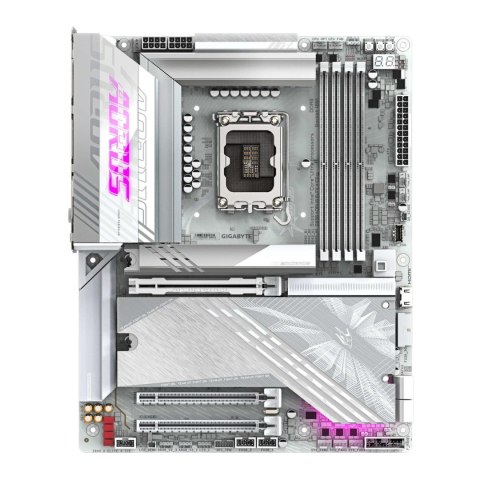 Płyta Gigabyte Z890 A ELITE X ICE /Z890/DDR5/SATA3/M.2/TB4/WiFi/BT/PCIe5.0/s.1851/ATX Płyta Gigabyte Z890 A ELITE X ICE /Z890/DDR5/SATA3/M.2/TB4/WiFi/BT/PCIe5.0/s.1851/ATX