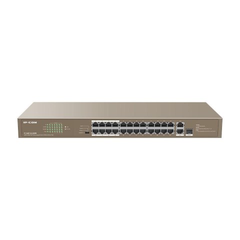 Switch niezarządzalny IP-COM By Tenda F1126P-24-250W 24x 10/100 Mb/s 2x1GbE Mb/s 250W Switch niezarządzalny IP-COM By Tenda F1126P-24-250W 24x 10/100 Mb/s 2x1GbE Mb/s 250W