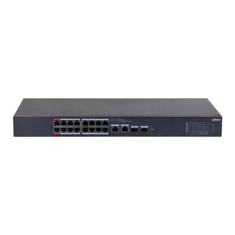 Switch zarządzalny Dahua CS4218-16ET-135 16x10/100 Mbps 2x1GbE Combo PoE Switch zarządzalny Dahua CS4218-16ET-135 16x10/100 Mbps 2x1GbE Combo PoE
