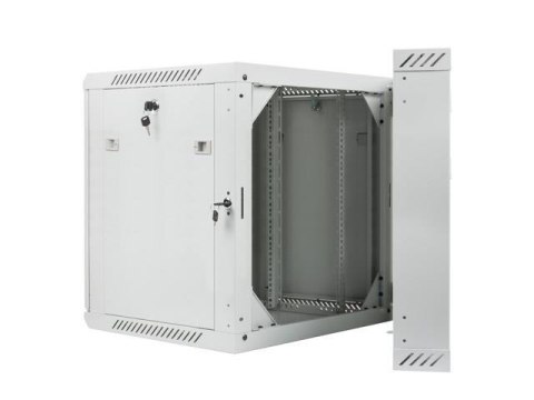 Szafa instalacyjna Rack dwusekcyjna wisząca 19" 12U 600x600 szara Lanberg (flat pack) Szafa instalacyjna Rack dwusekcyjna wisząca 19" 12U 600x600 szara Lanberg (flat pack)