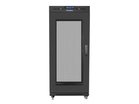 Szafa instalacyjna Rack stojąca 19" 15U 800x1000 Drzwi Perforowane czarna Lanberg (flat pack) LCD Szafa instalacyjna Rack stojąca 19" 15U 800x1000 Drzwi Perforowane czarna Lanberg (flat pack) LCD