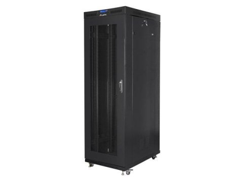 Szafa instalacyjna Rack stojąca 19" 27U 800x1200 Drzwi Perforowane czarna Lanberg (flat pack) LCD Szafa instalacyjna Rack stojąca 19" 27U 800x1200 Drzwi Perforowane czarna Lanberg (flat pack) LCD