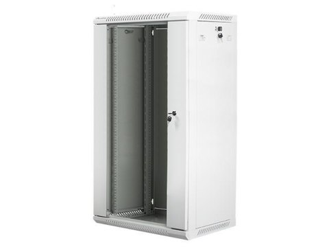 Szafa instalacyjna Rack wisząca 19" 22U 600x450 szara Lanberg (flat pack) Szafa instalacyjna Rack wisząca 19" 22U 600x450 szara Lanberg (flat pack)