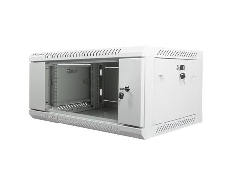 Szafa instalacyjna Rack wisząca 19" 4U 600x450 szara Lanberg (flat pack) Szafa instalacyjna Rack wisząca 19" 4U 600x450 szara Lanberg (flat pack)