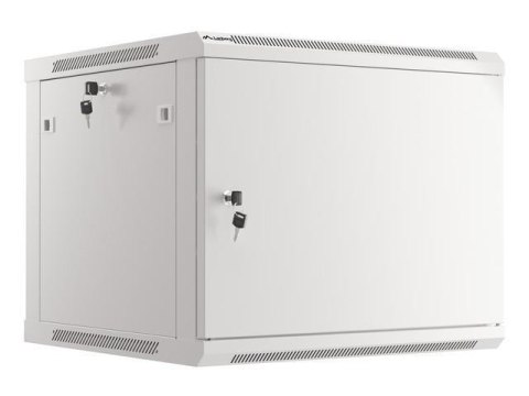 Szafa instalacyjna Rack wisząca 19" 9U 600x600 szara drzwi metalowe Lanberg (flat pack) Szafa instalacyjna Rack wisząca 19" 9U 600x600 szara drzwi metalowe Lanberg (flat pack)
