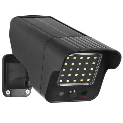 Atrapa kamery Maclean SOL1803S, solarna, migająca dioda, czujnik ruchu, oświetlenie LED, naklejka gratis Atrapa kamery Maclean SOL1803S, solarna, migająca dioda, czujnik ruchu, oświetlenie LED, naklejka gratis