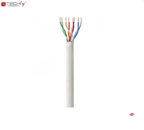 Kabel instalacyjny Intellinet skrętka Cat6 UTP drut SOHO CCA 305m, szary Kabel instalacyjny Intellinet skrętka Cat6 UTP drut SOHO CCA 305m, szary