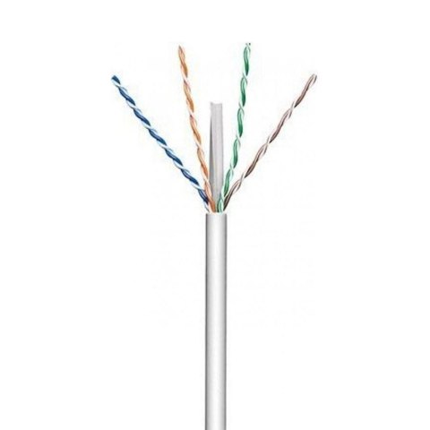Kabel instalacyjny Techly skrętka Cat.6a U/UTP drut 100% miedź 305m, szary Kabel instalacyjny Techly skrętka Cat.6a U/UTP drut 100% miedź 305m, szary
