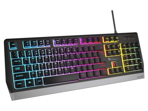 Klawiatura przewodowa Genesis Rhod 300 RGB Gaming czarna Klawiatura przewodowa Genesis Rhod 300 RGB Gaming czarna