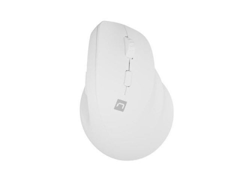 Mysz bezprzewodowa Natec Crake 2 Bluetooth 5.2 + 2.4GHz 2400DPI wertykalna biała Mysz bezprzewodowa Natec Crake 2 Bluetooth 5.2 + 2.4GHz 2400DPI wertykalna biała