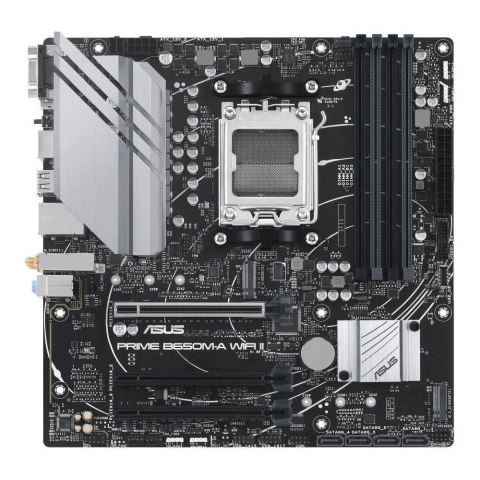 Płyta Asus PRIME B650M-A WIFI II /AMD B650/DDR5/SATA3/M.2/PCIe4.0/WiFi/BT/AM5/mATX Płyta Asus PRIME B650M-A WIFI II /AMD B650/DDR5/SATA3/M.2/PCIe4.0/WiFi/BT/AM5/mATX