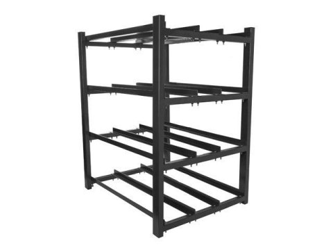 Regał na baterie do UPS Lanberg 830x650mm czarny Regał na baterie do UPS Lanberg 830x650mm czarny