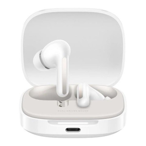 Słuchawki bezprzewodowe Xiaomi Redmi Buds 6 Cloud White Słuchawki bezprzewodowe Xiaomi Redmi Buds 6 Cloud White