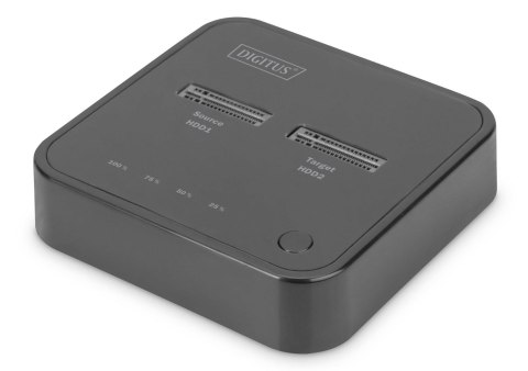Stacja dokująca DIGITUS do SSD M.2 NVMe z funkcją klonowania offline, USB-C, czarna Stacja dokująca DIGITUS do SSD M.2 NVMe z funkcją klonowania offline, USB-C, czarna