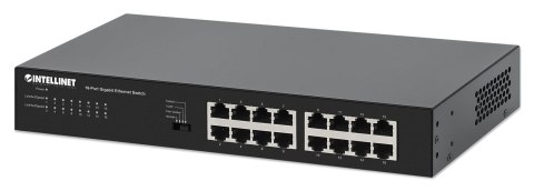 Switch niezarządzalny Intellinet 16x 10/100/1000 Mbps desktop/Rack 19" manual VLAN Switch niezarządzalny Intellinet 16x 10/100/1000 Mbps desktop/Rack 19" manual VLAN