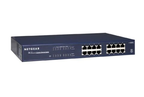 Switch niezarządzalny Netgear JGS516 16 x 10/100/1000 Mb/s Switch niezarządzalny Netgear JGS516 16 x 10/100/1000 Mb/s