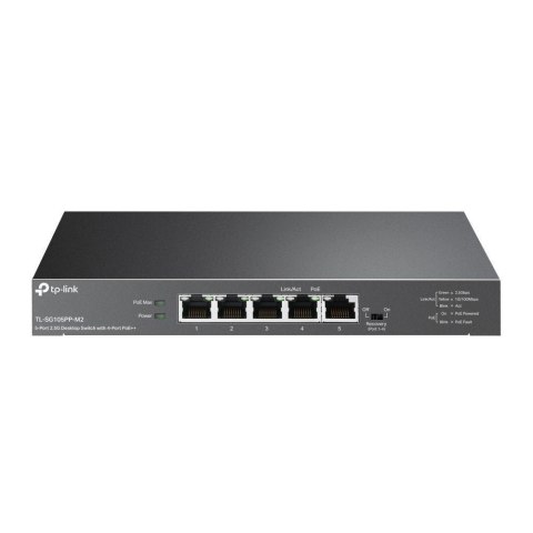 Switch niezarządzalny TP-Link TL-SG105PP-M2 5x10/100/1G/2,5G 4x PoE+ 123W Switch niezarządzalny TP-Link TL-SG105PP-M2 5x10/100/1G/2,5G 4x PoE+ 123W