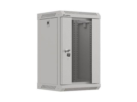 Szafa instalacyjna Rack Lanberg Wisząca 10" 9U 300x300 Drzwi Przeszklone (flat pack) Szara Szafa instalacyjna Rack Lanberg Wisząca 10" 9U 300x300 Drzwi Przeszklone (flat pack) Szara