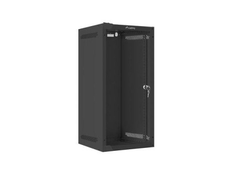 Szafa instalacyjna Rack wisząca 10" 12U 280x310mm czarna Lanberg (flat pack) Szafa instalacyjna Rack wisząca 10" 12U 280x310mm czarna Lanberg (flat pack)