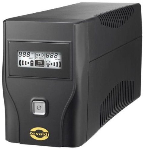 Zasilacz awaryjny UPS ORVALDI sinus 600 LCD USB Line-Interactive Zasilacz awaryjny UPS ORVALDI sinus 600 LCD USB Line-Interactive