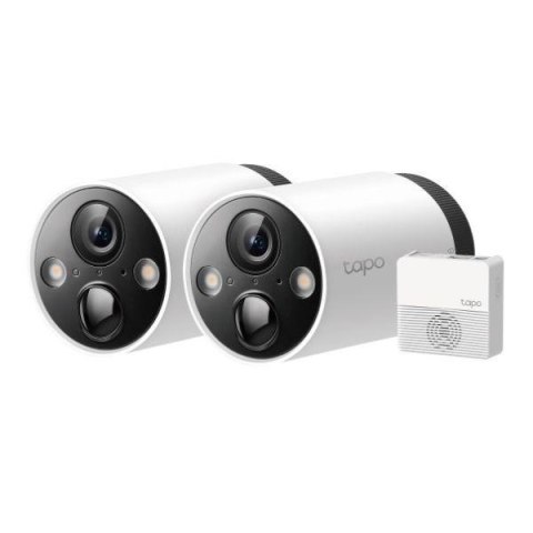 Zestaw kamer IP TP-Link Tapo C420S2 2K QHD 2 kamery + hub Zestaw kamer IP TP-Link Tapo C420S2 2K QHD 2 kamery + hub