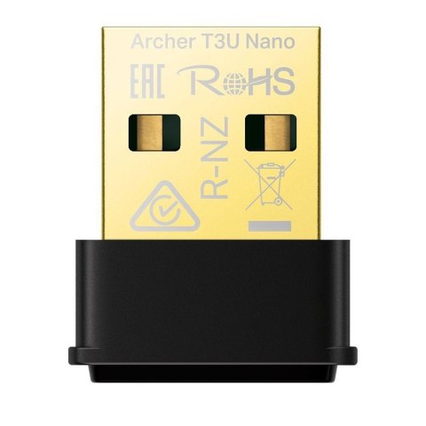 Karta sieciowa TP-Link Archer T3U Nano USB AC1300 MU-MIMO Karta sieciowa TP-Link Archer T3U Nano USB AC1300 MU-MIMO