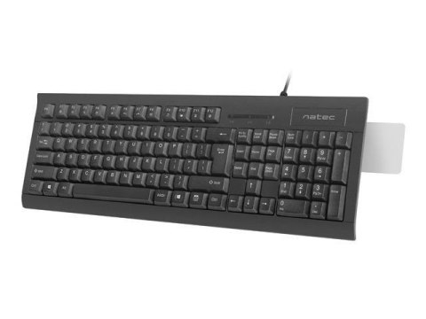 Klawiatura przewodowa Natec Moray z czytnikiem kart Smart ID Klawiatura przewodowa Natec Moray z czytnikiem kart Smart ID