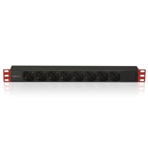 Listwa zasilająca Techly Rack 1U, 8xSchuko 250V/16A C14 2m Listwa zasilająca Techly Rack 1U, 8xSchuko 250V/16A C14 2m