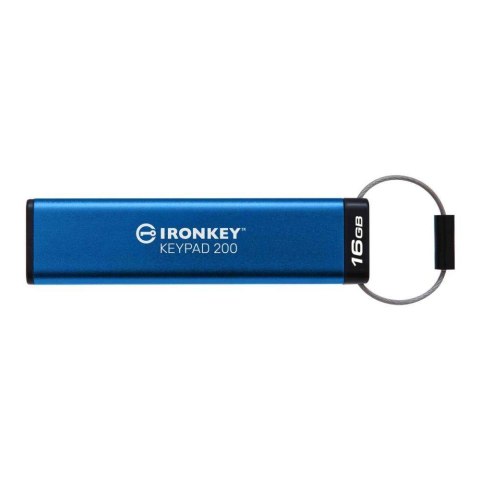 Pendrive Kingston IronKey Keypad 200 16GB USB 3.2 Gen 1 Pendrive Kingston IronKey Keypad 200 16GB USB 3.2 Gen 1