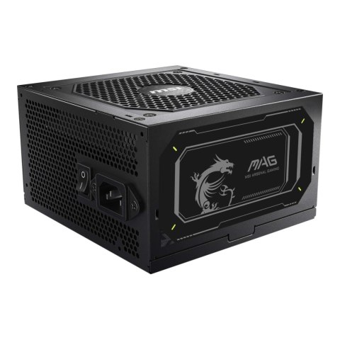 Zasilacz MSI MAG A850GL PCIE5 II 850W 120mm 80plus Gold aPFC Zasilacz MSI MAG A850GL PCIE5 II 850W 120mm 80plus Gold aPFC