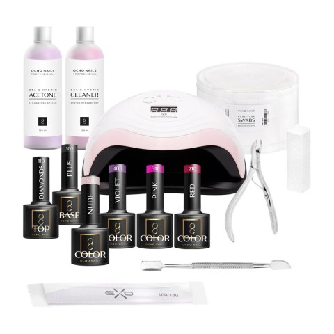 Zestaw startowy hybryd OCHO NAILS 1 Zestaw startowy hybryd OCHO NAILS 1