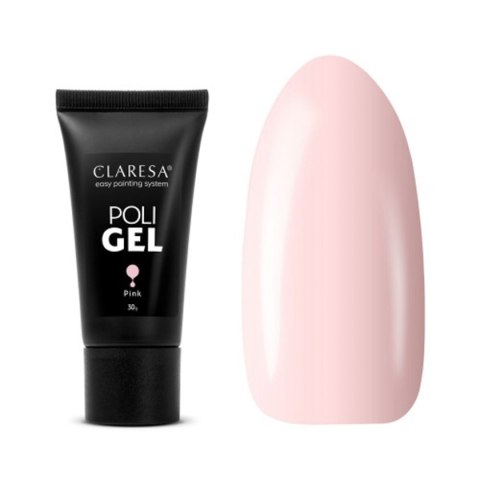 CLARESA POLI GEL PINK 30 g CLARESA POLI GEL PINK 30 g
