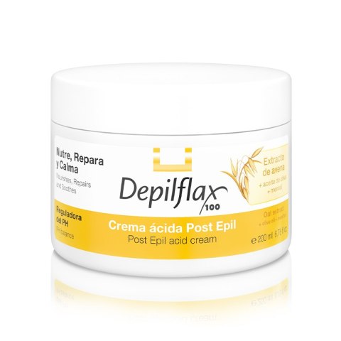 Depilflax 100 krem z kwasem glikolowym po depilacji 200 ml Depilflax 100 krem z kwasem glikolowym po depilacji 200 ml