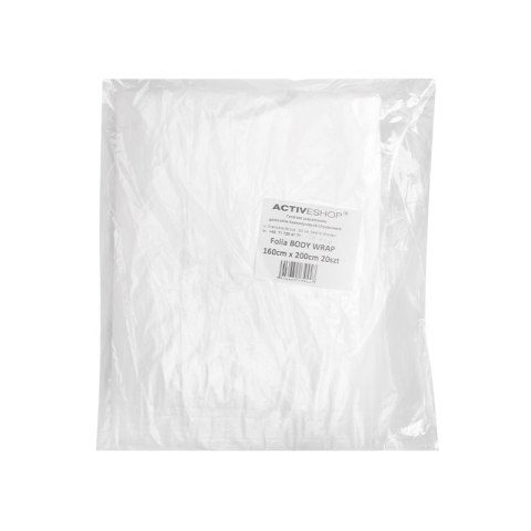 Folia body wrap płat 20 szt. 160 cm x 200 cm Folia body wrap płat 20 szt. 160 cm x 200 cm