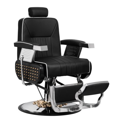 Gabbiano fotel barberski Livio czarny Gabbiano fotel barberski Livio czarny