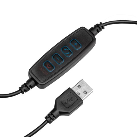 Lampka lupa led snake ring na biurko czarna Lampka lupa led snake ring na biurko czarna